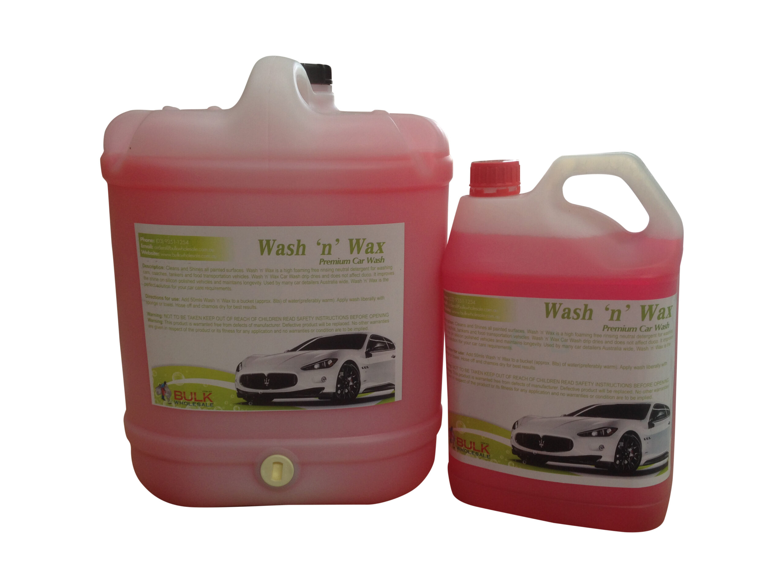Bulk Blendz Premium Car Wash ‘n’ Wax Bulk Blendz Premium Car Wash ‘n’ Wax