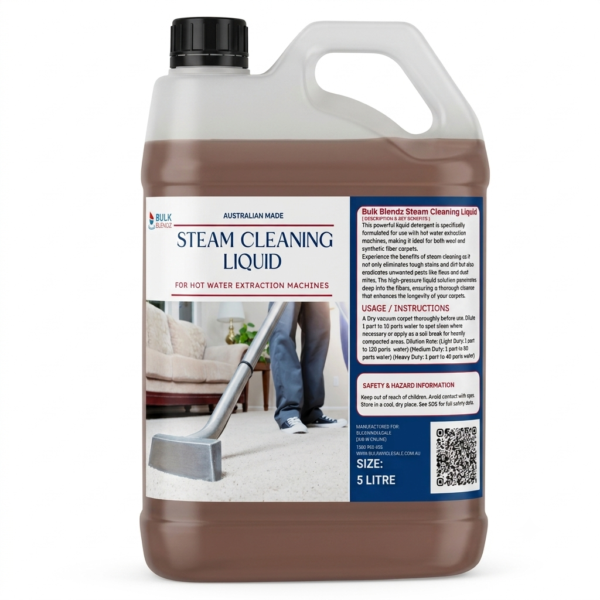 SCL5 Bulk Blendz Carpet Steam Cleaning Hot Water Extraction Liquid