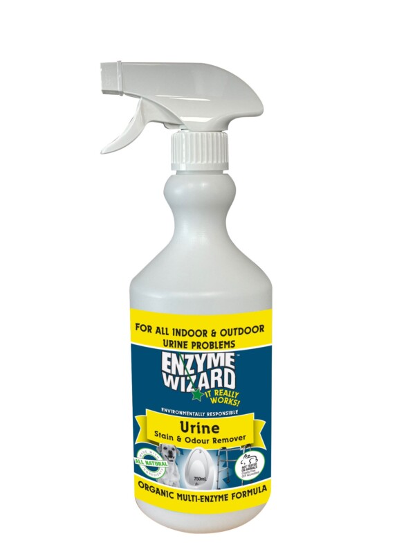 New Urine Stain & Odour 750ml Gen.2 Enzyme Wizard Urine Stain & Odour Remover