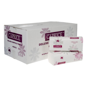 Caprice Slimfold Interleaved Towel 22.5cm x 23cm (4000 sheets) Caprice Slimfold Interleaved Towel 22.5cm x 23cm (4000 sheets)