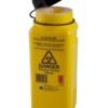 FitTank Sharps Medical Containers Screw Lid or Snap Top