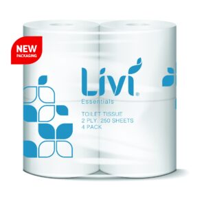 Livi Luxury Scented Toilet Tissues x 48 rolls per slab