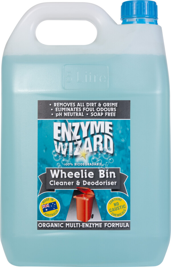 Enzyme Wizard Wheelie Bin Cleaner and Deodoriser