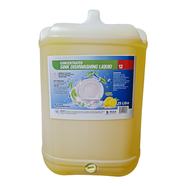 Bulk Blendz Concentrated Sink Lemon Dishwashing Liquid