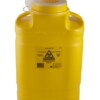 FitTank Sharps Medical Containers Screw Lid or Snap Top