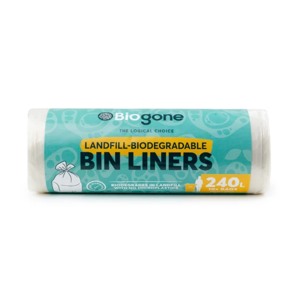 BioGone Landfill Biodegradable Bin Liners / Garbage Bags BioGone Landfill Biodegradable Bin Liners / Garbage Bags