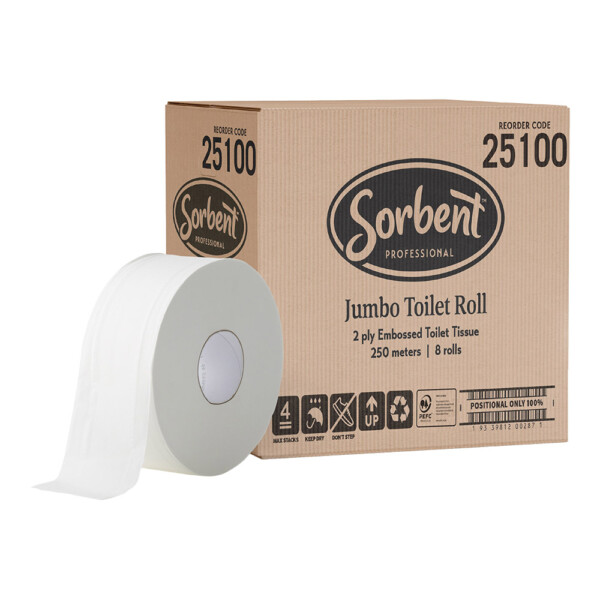 Sorbent Professional Jumbo Toilet Tissues 25100 Sorbent Professional Jumbo Toilet Tissues