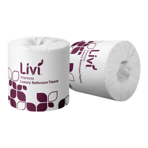 LIVI Impressa Embossed 3 ply 225 sheet Premium Toilet Tissues x 48 rolls LIVI Impressa Embossed 3 ply 225 sheet Premium Toilet Tissues x 48 rolls