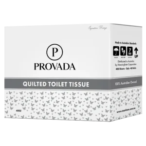 Provada Quilted 400 sheet Toilet Tissues x 48 rolls per carton