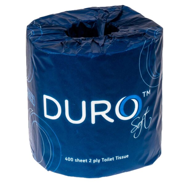Duro Toilet Paper Roll 400 Sheet Individually Wrapped x 48 rolls Duro Toilet Paper Roll 400 Sheet Individually Wrapped x 48 rolls
