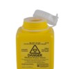 FitTank Sharps Medical Containers Screw Lid or Snap Top