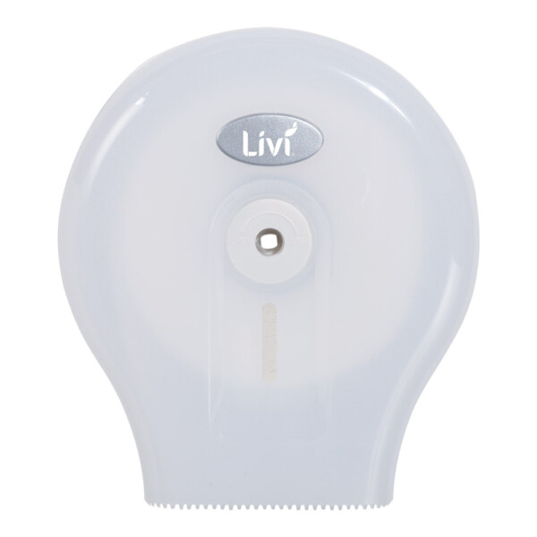 Livi Single Toilet Roll Dispenser – Pearl White Livi Single Toilet Roll Dispenser – Pearl White
