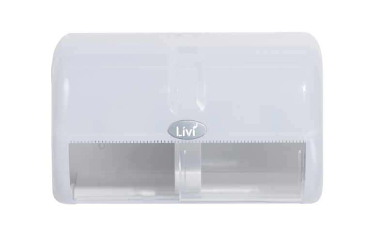 Livi Side-by-side Twin Toilet Roll Dispenser 5502