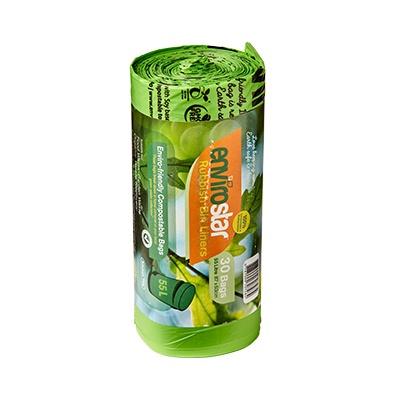 EnviroStar Eco Friendly Compostable Bin Liners in multiple sizes EnviroStar Eco Friendly Compostable Bin Liners in multiple sizes