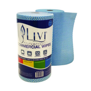 Livi Essentials Commercial Cloth Wipes 90’s – HACCP Approved