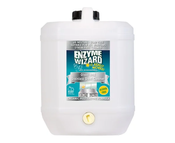 Enzyme Wizard Organic Glass and Stainless Steel Cleaner