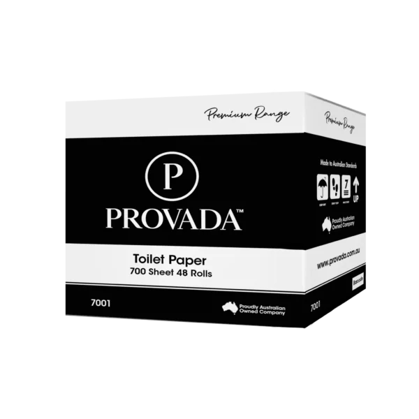 Provada Premium Range 700 sheet Toilet Tissues x 48 rolls Provada Premium Range 700 sheet Toilet Tissues x 48 rolls