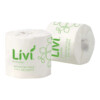 LIVI Basics 2 Ply 400 sheet Toilet Tissues / 48 rolls per carton LIVI Basics 2 Ply 400 sheet Toilet Tissues / 48 rolls per carton