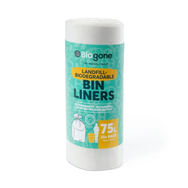 BioGone Landfill Biodegradable Bin Liners / Garbage Bags BioGone Landfill Biodegradable Bin Liners / Garbage Bags