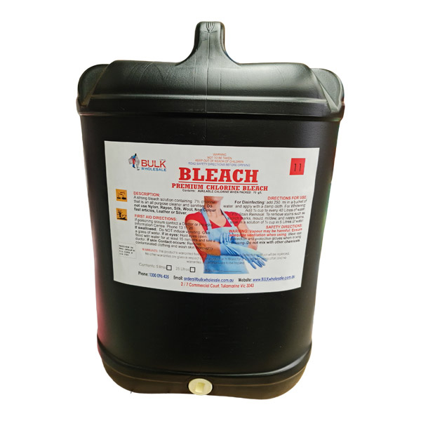 Premium Grade 7 Percent Bleach Cleaner and Sanitiser Premium Grade 7 Percent Bleach Cleaner and Sanitiser