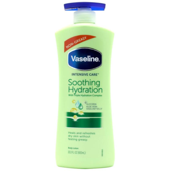 Vaseline Intensive Care 600ml Body Lotion Soothing Hydration 841115-1