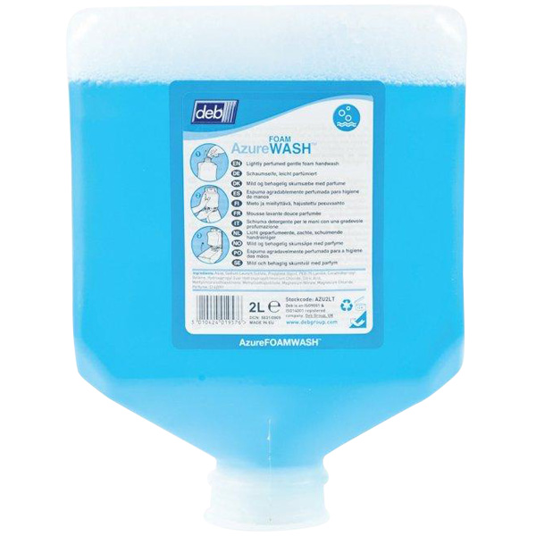 DEB Azure Foam Wash 1 Litre x 6 pods DEB Azure Foam Wash 1 Litre x 6 pods