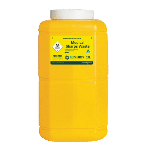 Ace Medical Sharps Waste Yellow Containers Ace Medical Sharps Waste Yellow Containers