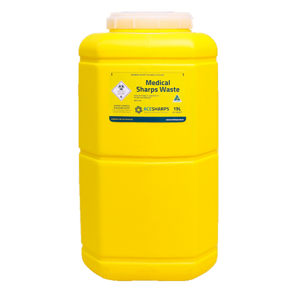 Ace Medical Sharps Waste Yellow Containers Ace Medical Sharps Waste Yellow Containers