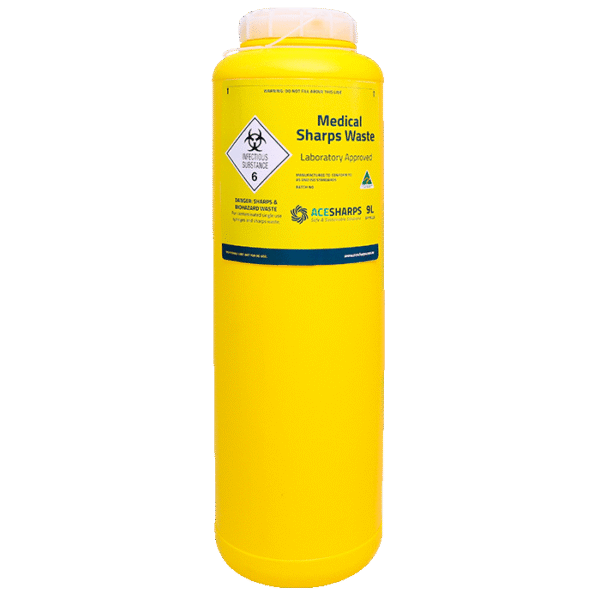 Ace Medical Sharps Waste Yellow Containers Ace Medical Sharps Waste Yellow Containers