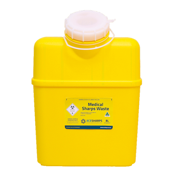 Ace Medical Sharps Waste Yellow Containers Ace Medical Sharps Waste Yellow Containers