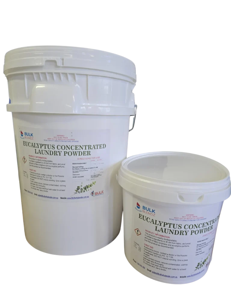 Bulk Blendz Eucalyptus Concentrated Laundry Powder