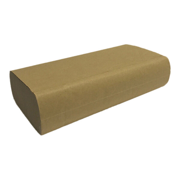 Recycled Brown Kraft Interleaved Hand Towels (24x24cm) 2400 sheets