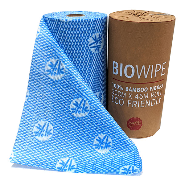 NAB Biodegradable Eco-Friendly BAMBOO BioWipes 90 sheet
