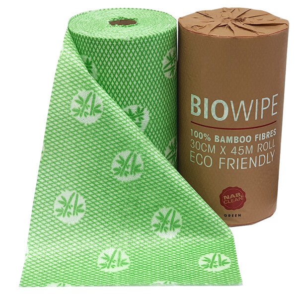 NAB Biodegradable Eco-Friendly BAMBOO BioWipes 90 sheet