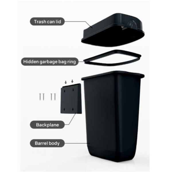 Dolphy PP Plastic 32 Litre Durable Bin