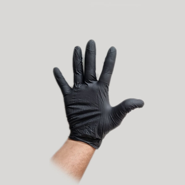 Q Glove Vinyl Powder Free BLACK gloves x 1000 per carton Q Glove Vinyl Powder Free BLACK gloves x 1000 per carton