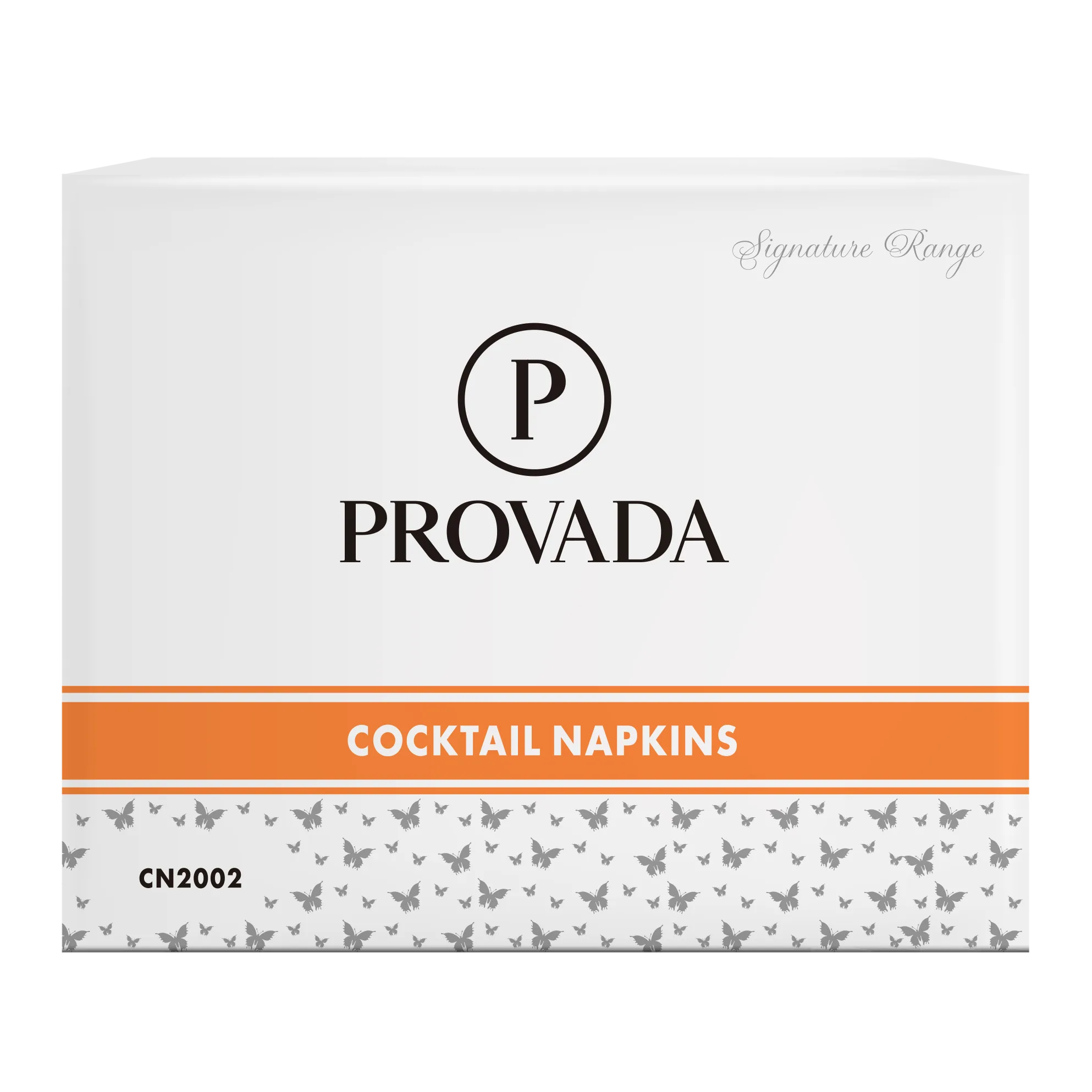 Provada Signature 2 Ply Cocktail Napkins X 2000 Sheets Provada Signature 2 Ply Cocktail Napkins X 2000 Sheets