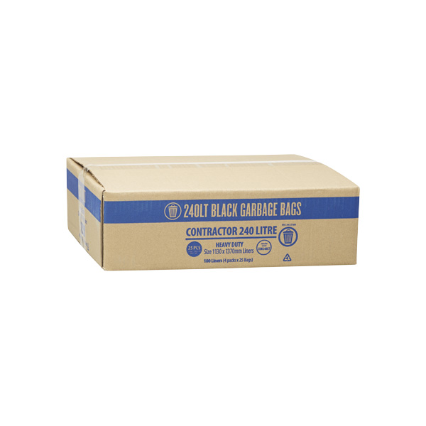 Contractor Garbage Bags Bin Liners from 18 to 240 Litre Contractor Garbage Bags Bin Liners from 18 to 240 Litre