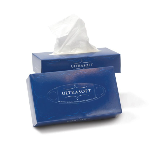Caprice Ultrasoft Facial Tissues 100 sheet x 48 boxes per carton Caprice Ultrasoft Facial Tissues 100 sheet x 48 boxes per carton