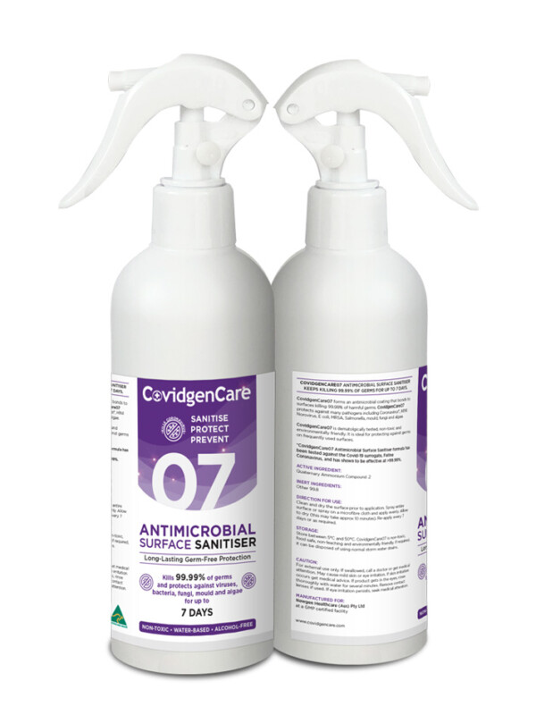 Covidgen Care Sanitiser Care Range Covidgen Care Sanitiser Care Range