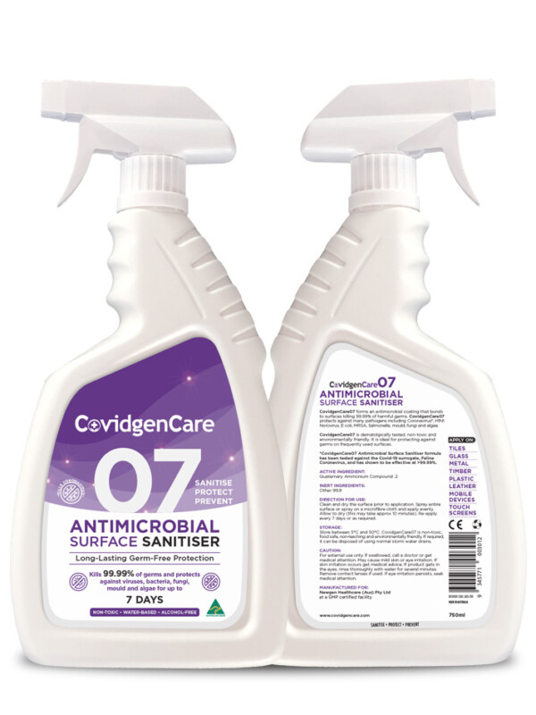 Covidgen Care Sanitiser Care Range Covidgen Care Sanitiser Care Range