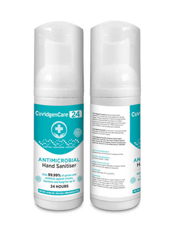 Covidgen Care Sanitiser Care Range Covidgen Care Sanitiser Care Range