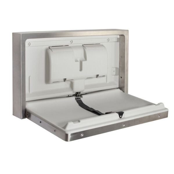 Dolphy Stainless Steel Baby Change Station – Matte Finish
