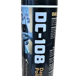 DC-108 Dashboard Vinyl/Leather Rejuvenator Polish (Flash Dash)