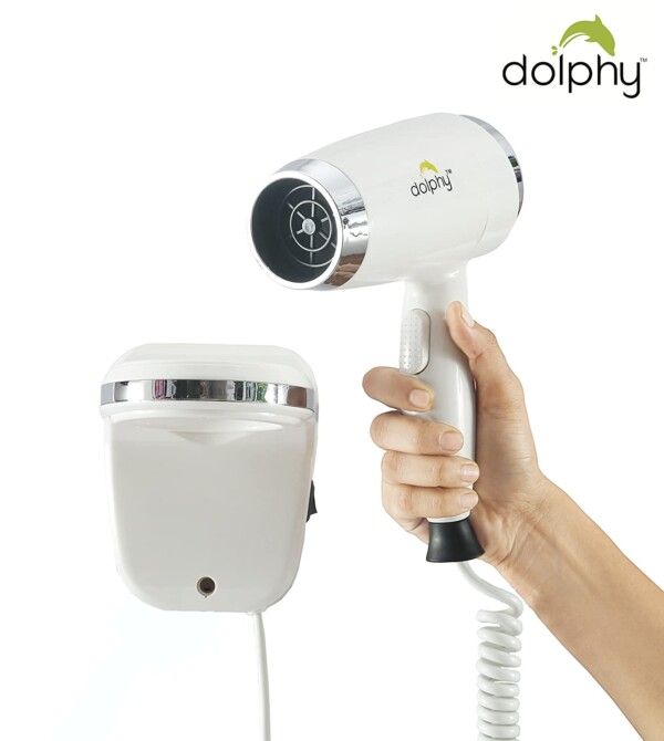 Dolphy Professional Wall Mounted Hair Dryer 1600w (Hot/Cold) Dolphy Professional Wall Mounted Hair Dryer 1600w (Hot/Cold)