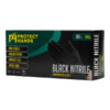 Protect Hands Black Nitrile Examination Gloves x 1000 Protect Hands Black Nitrile Examination Gloves x 1000
