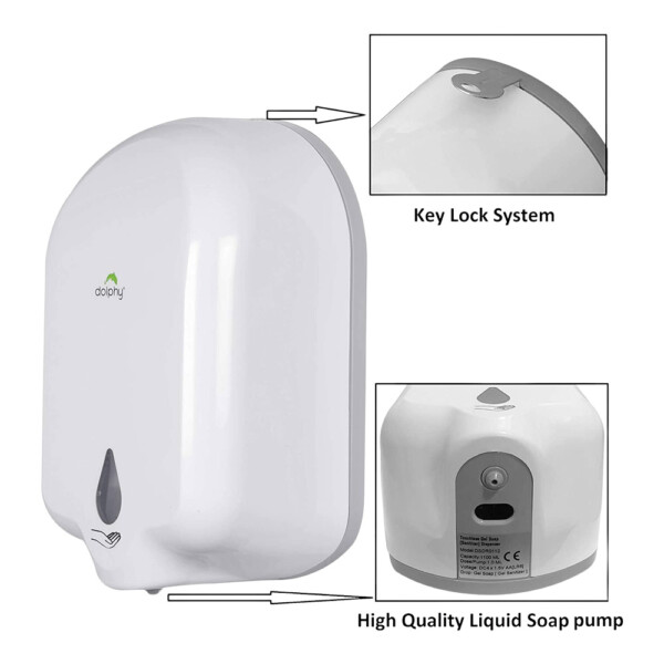 Dolphy Automatic Soap Sanitiser Dispenser 1100mL