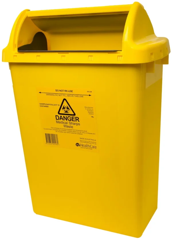FitTank EasyCollect Clinical Sharps Container Bins - 3 sizes FitTank EasyCollect Clinical Sharps Container Bins - 3 sizes