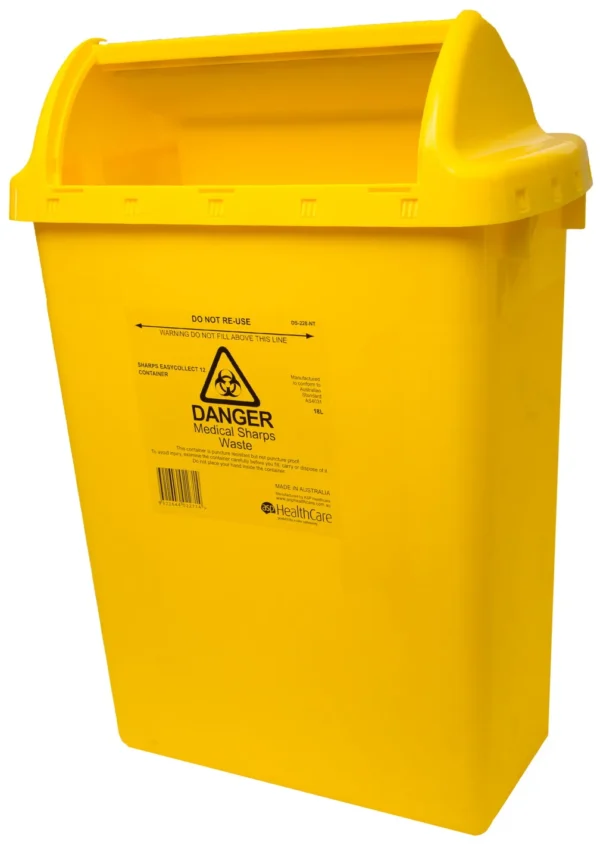 -FitTank EasyCollect Clinical Sharps Container BinsDS_228-NT FitTank EasyCollect Clinical Sharps Container Bins