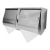 Dolphy Stainless Steel Double Toilet Roll Holder with Shelf Dolphy Stainless Steel Double Toilet Roll Holder with Shelf